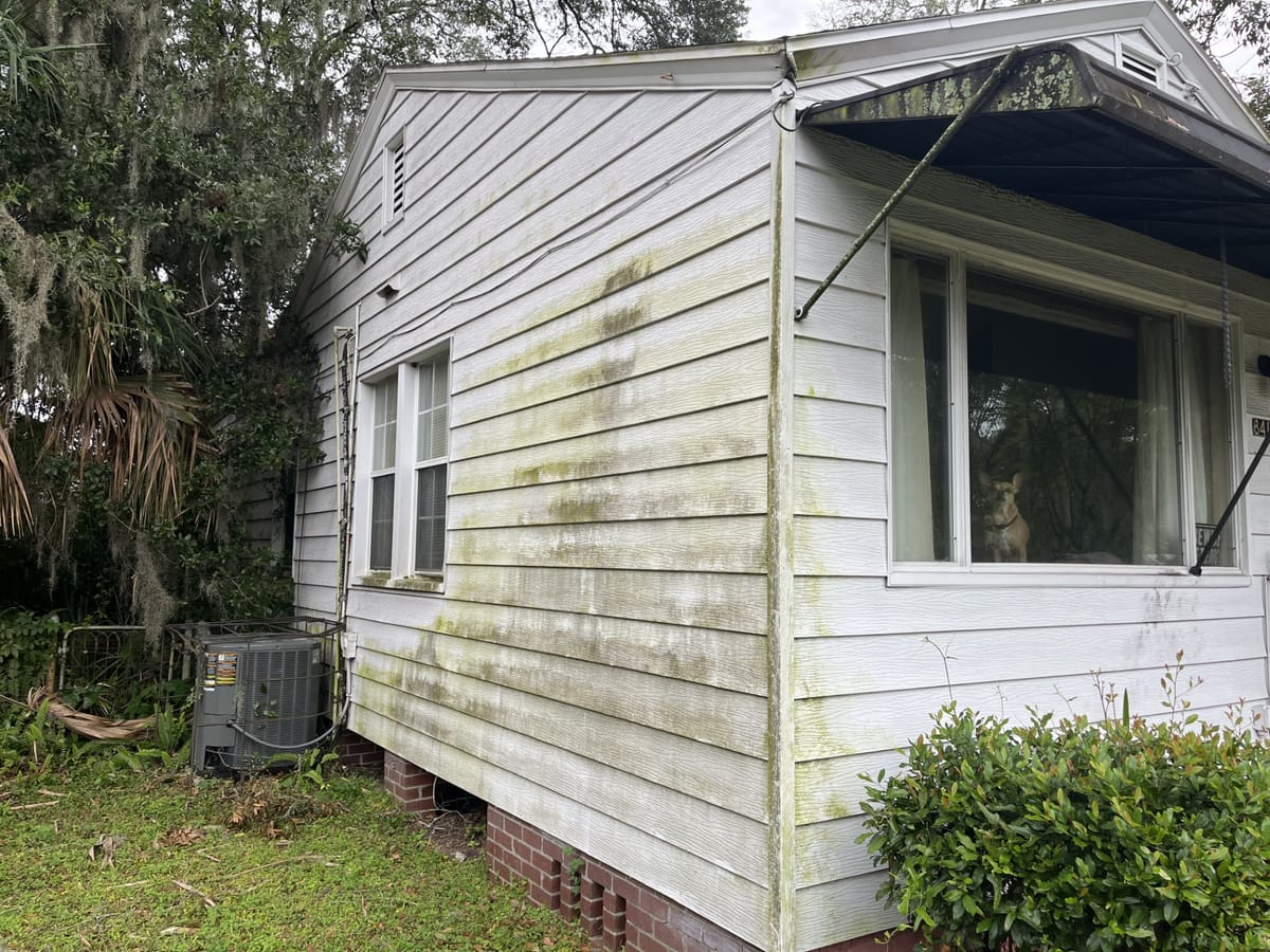 House Wash — Full Exterior — before cleaning