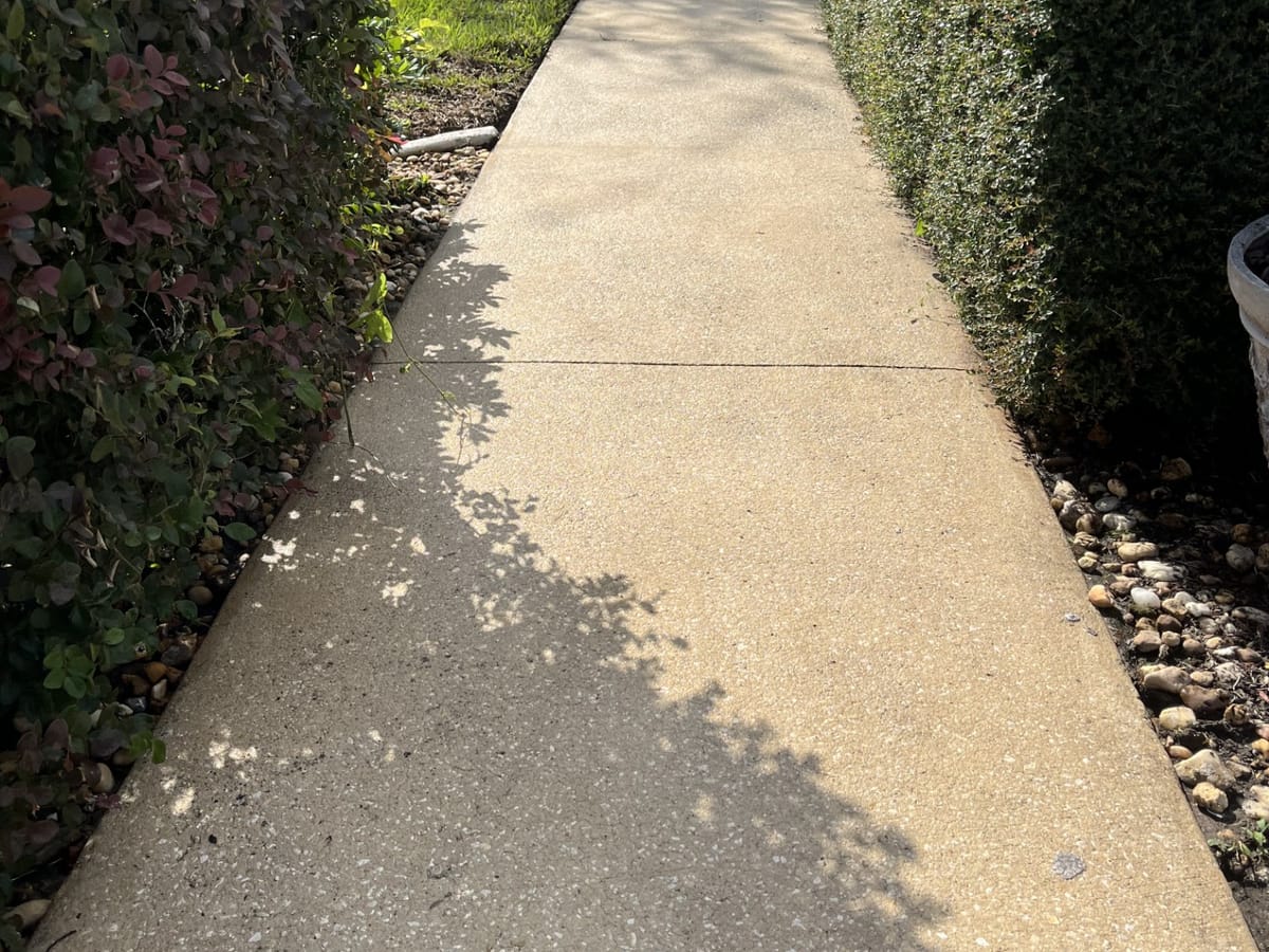 Walkway Cleaning — after cleaning